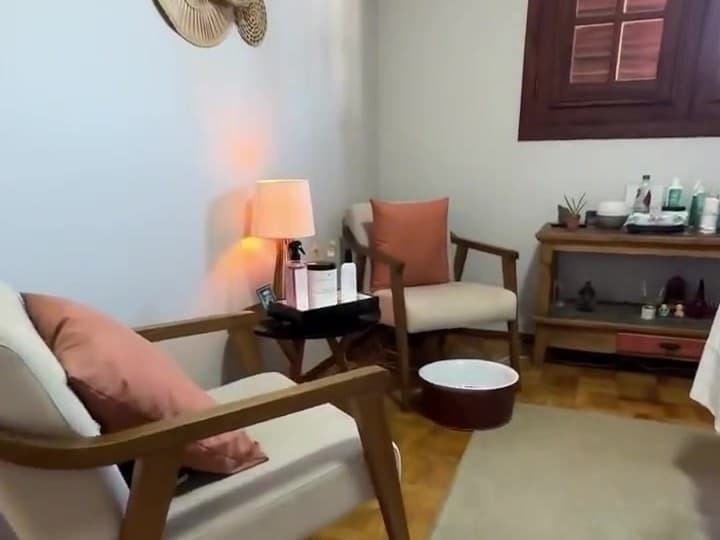 Sala de terapia do Espaço Satyamayi